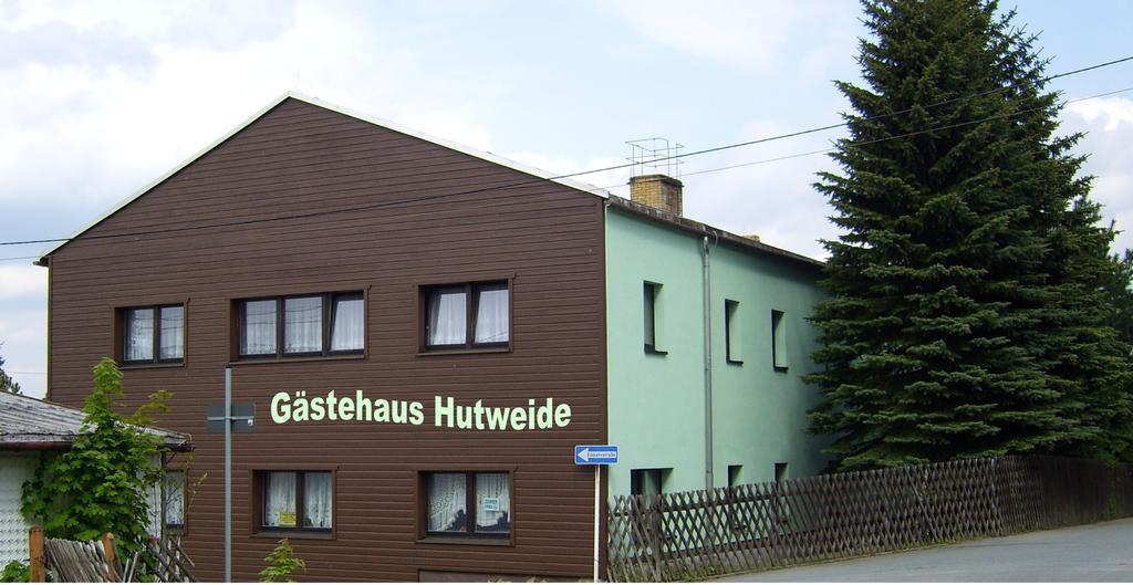 Hotel Gaestehaus Hutweide Bärenstein Esterno foto